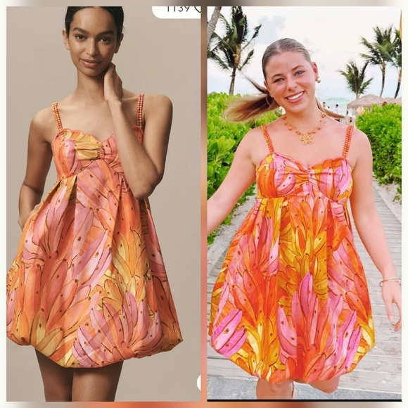 FARM Rio Dresses & Skirts - Farm Rio Bubble Helm Minidress